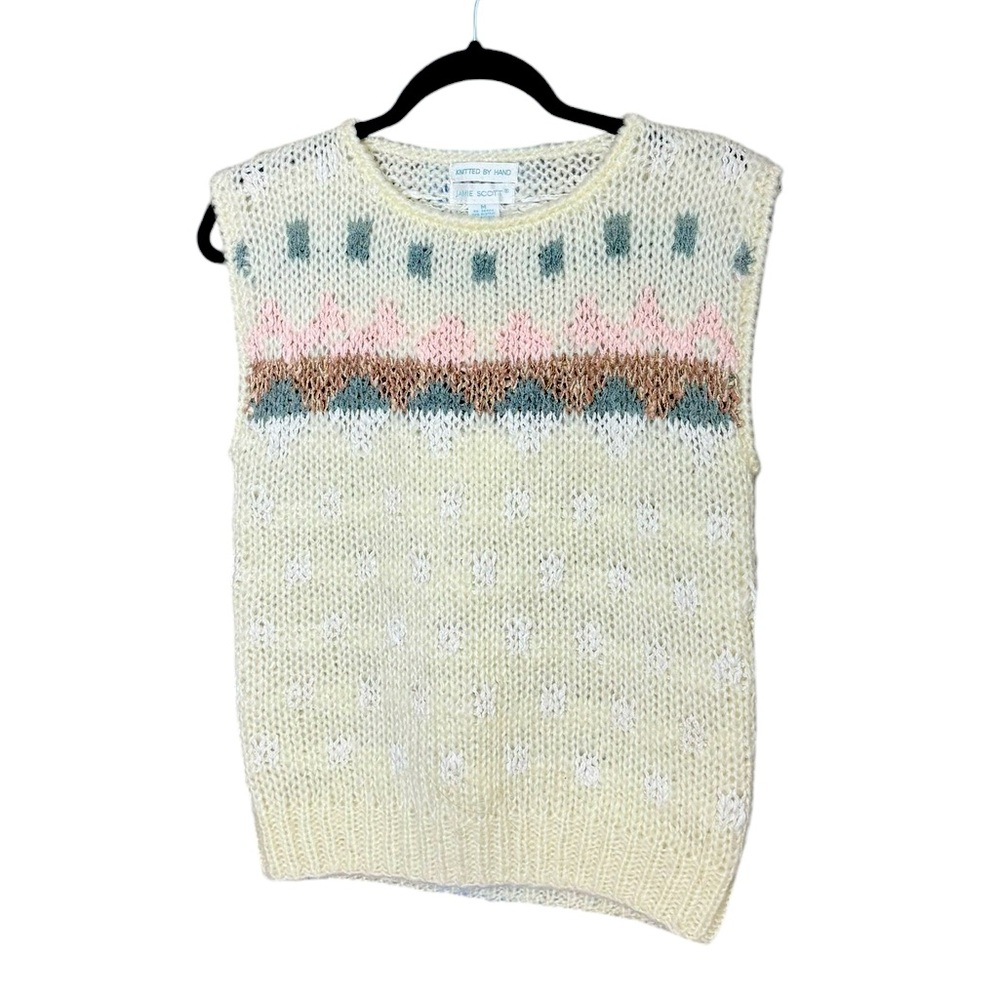 Vintage Wool Blend Sweater Vest Jamie Scott